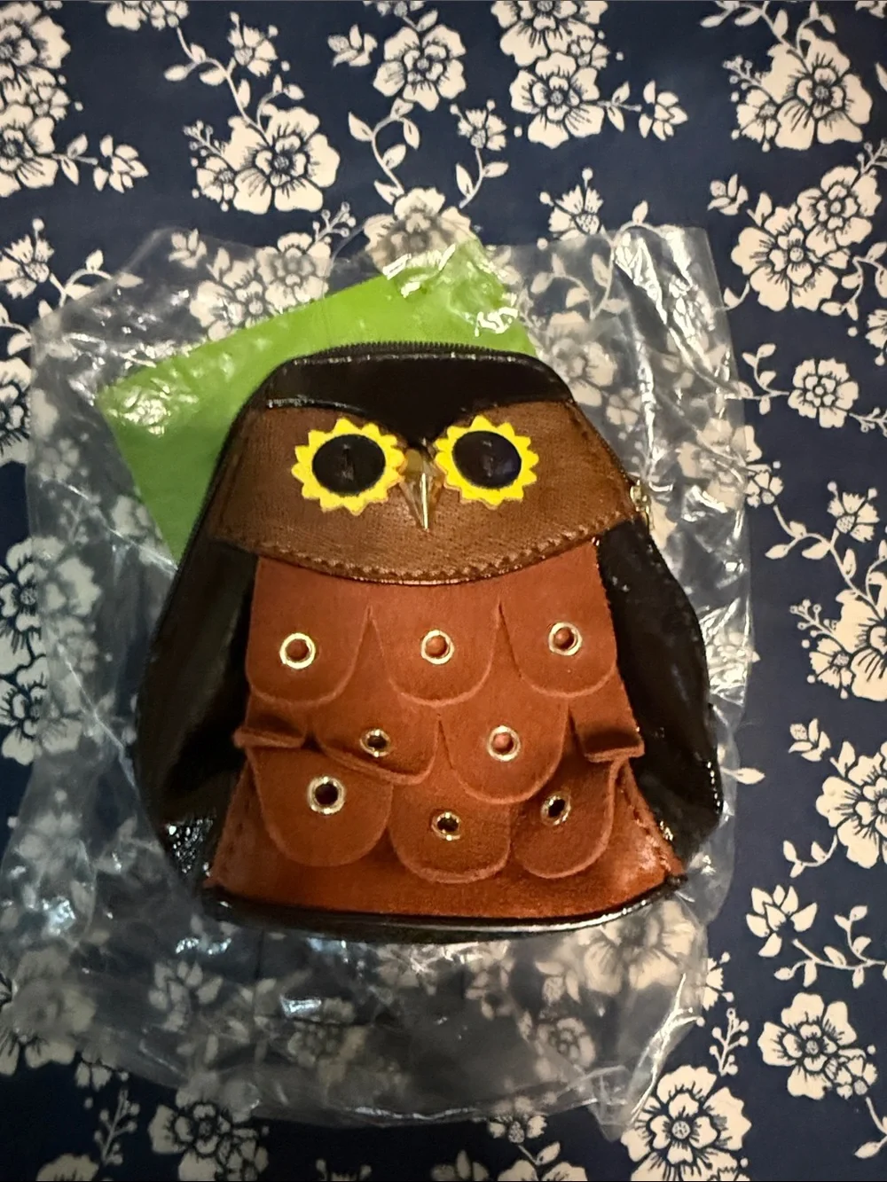 kate spade Brown and Black Owl Coin Purse